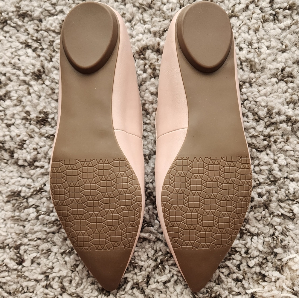 NIB Flats BP. Sierra Blush Faux Leather - Size 6M - Picture 5 of 7